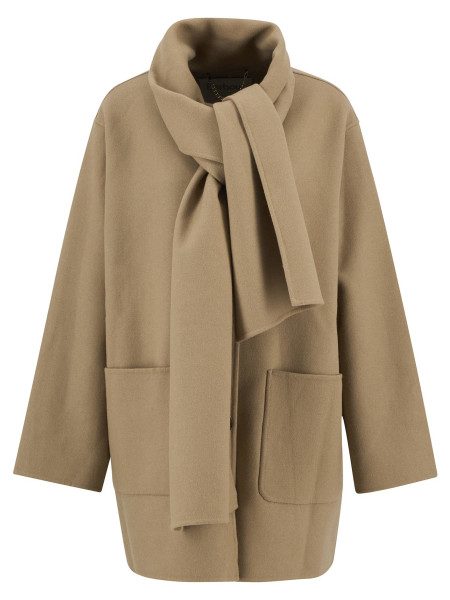 Clementine Wool Scarf Coat Clementine Wool Scarf Coat