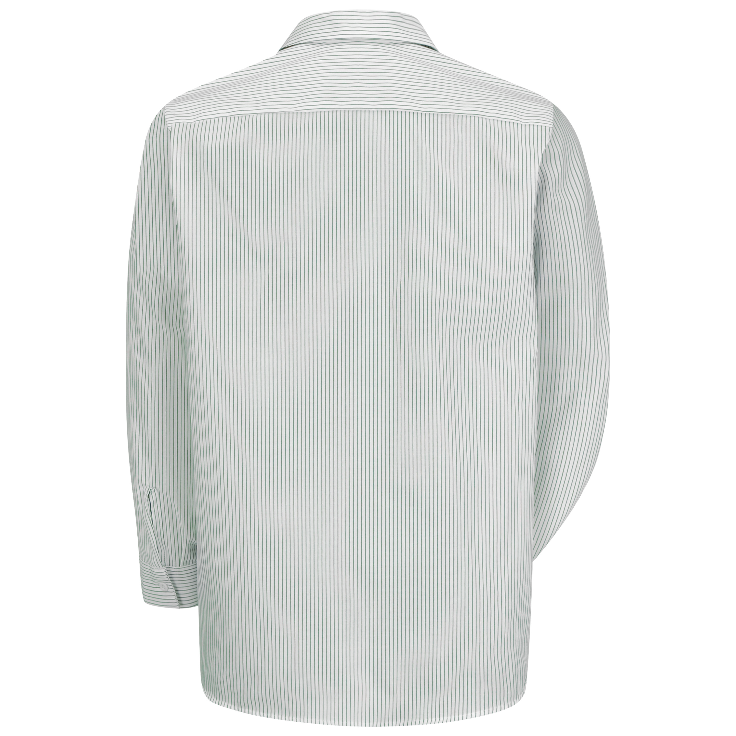 Red Kap Men's Long Sleeve Industrial Striped Work Shirt - Picture 19 of 19