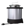 4-quart 120-volt countertop induction rethermalizer in natural finish