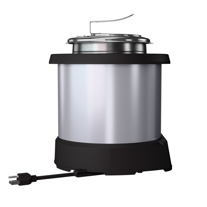 4-quart 120-volt countertop induction rethermalizer in natural finish