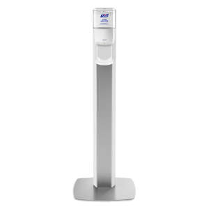 Gojo, PURELL MESSENGER, ES8 Floor Stand, 1200ml, Silver, Automatic Dispenser