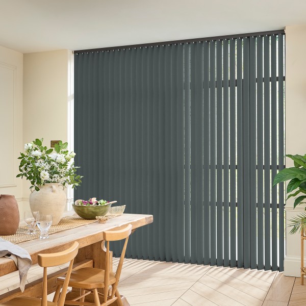 Thane Graphite Vertical blind