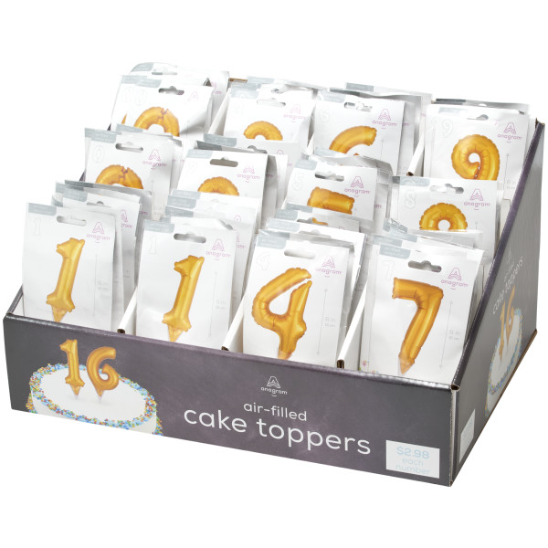 Anagram® Numeral Counter Retail Display