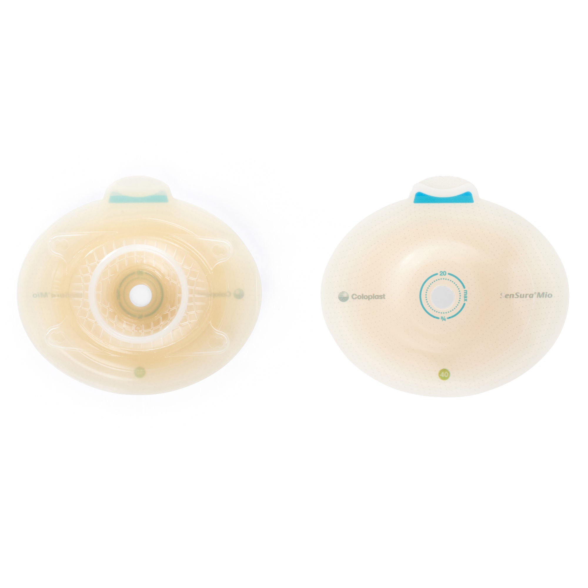 SenSura® Mio Click Convex Deep Ostomy Barrier, Trim to fit 10 – 20 mm Stomas