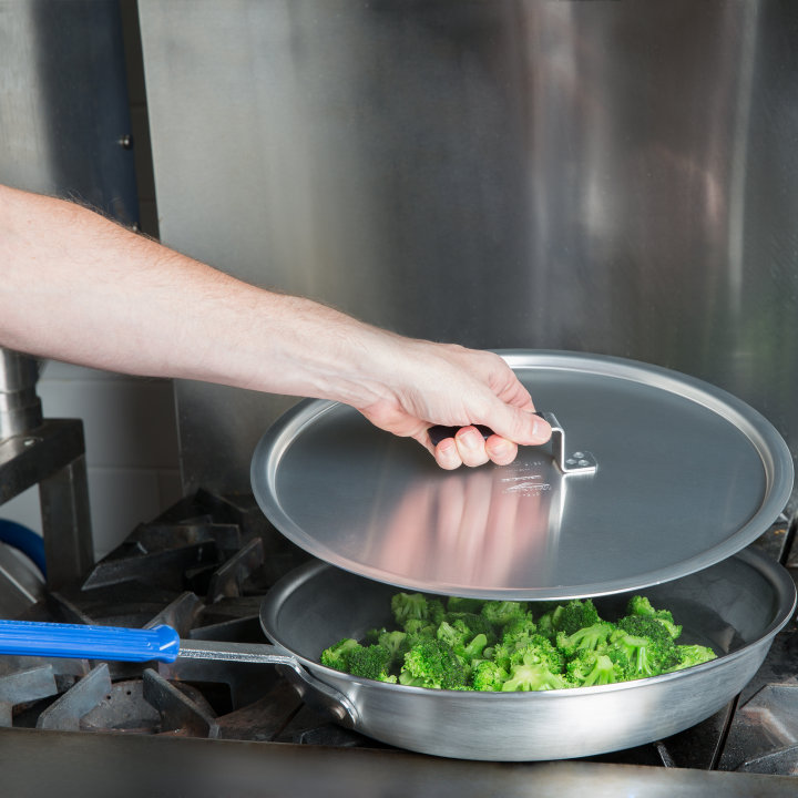 12-inch Wear-Ever® fry pan with SteelCoat x3™ nonstick coating and Cool Handle® silicone handle