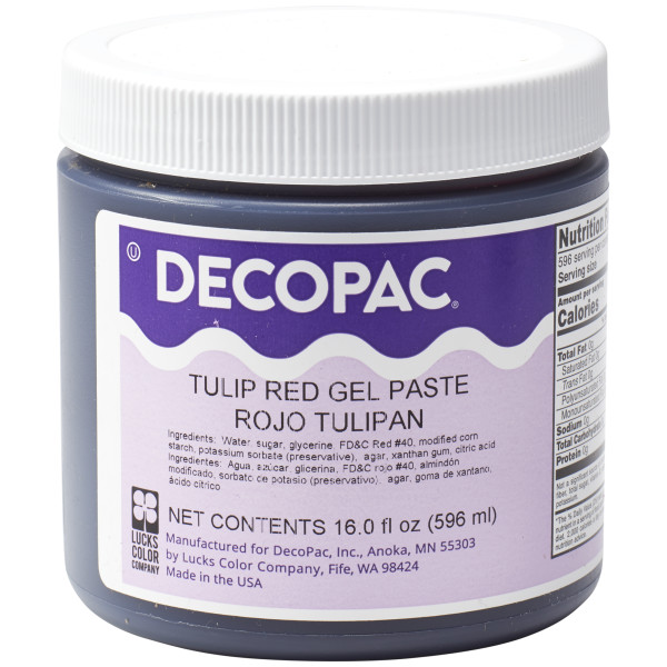 Tulip Red Premium Paste Color