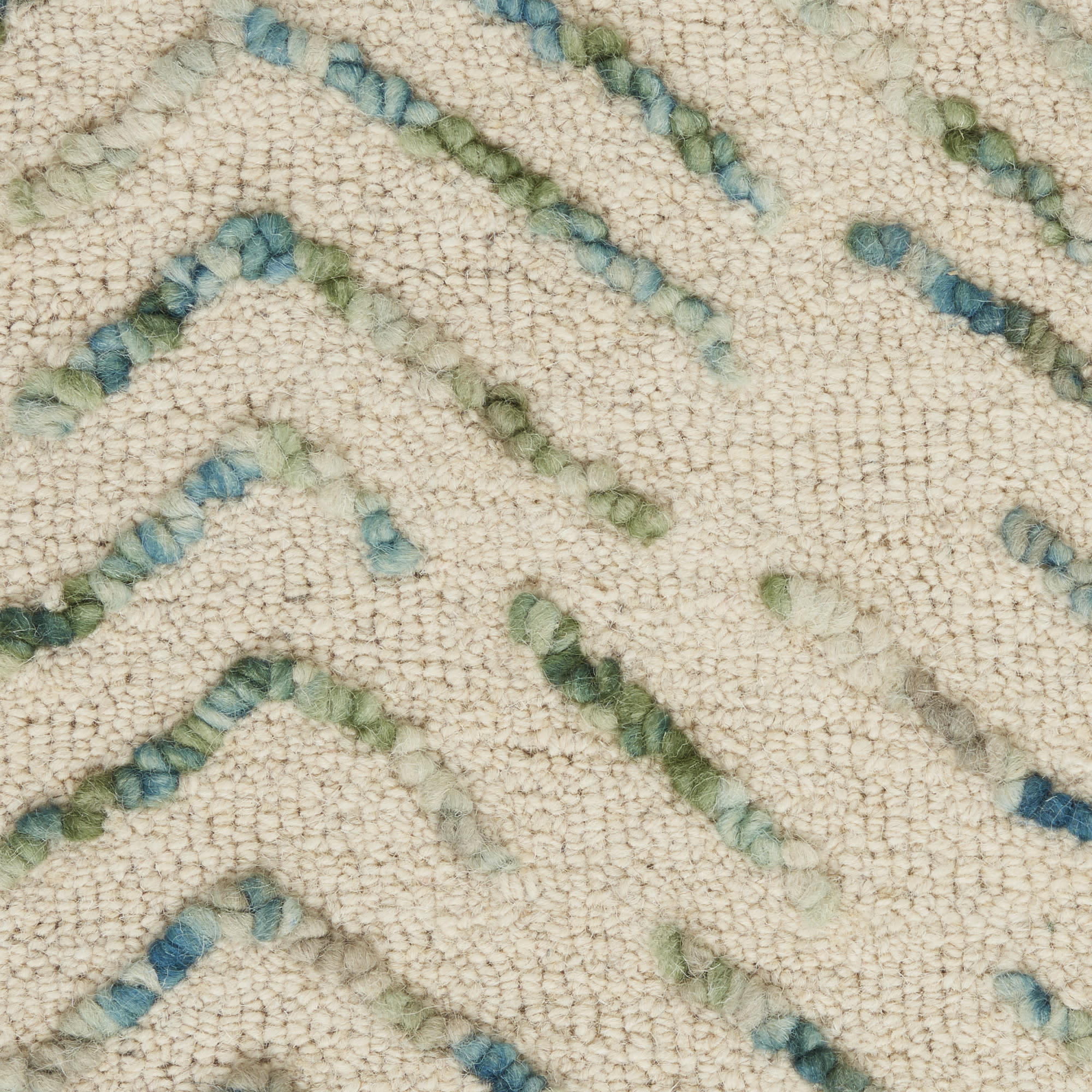 Nourison Colorado 3'9" x 5'9" Ivory Green Modern Indoor Rug