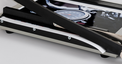 Ensures a sharp edge for consistent trimming results.