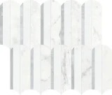 Waterjet Stone Mosaics Dove 11×12 Hydros Mosaic Honed