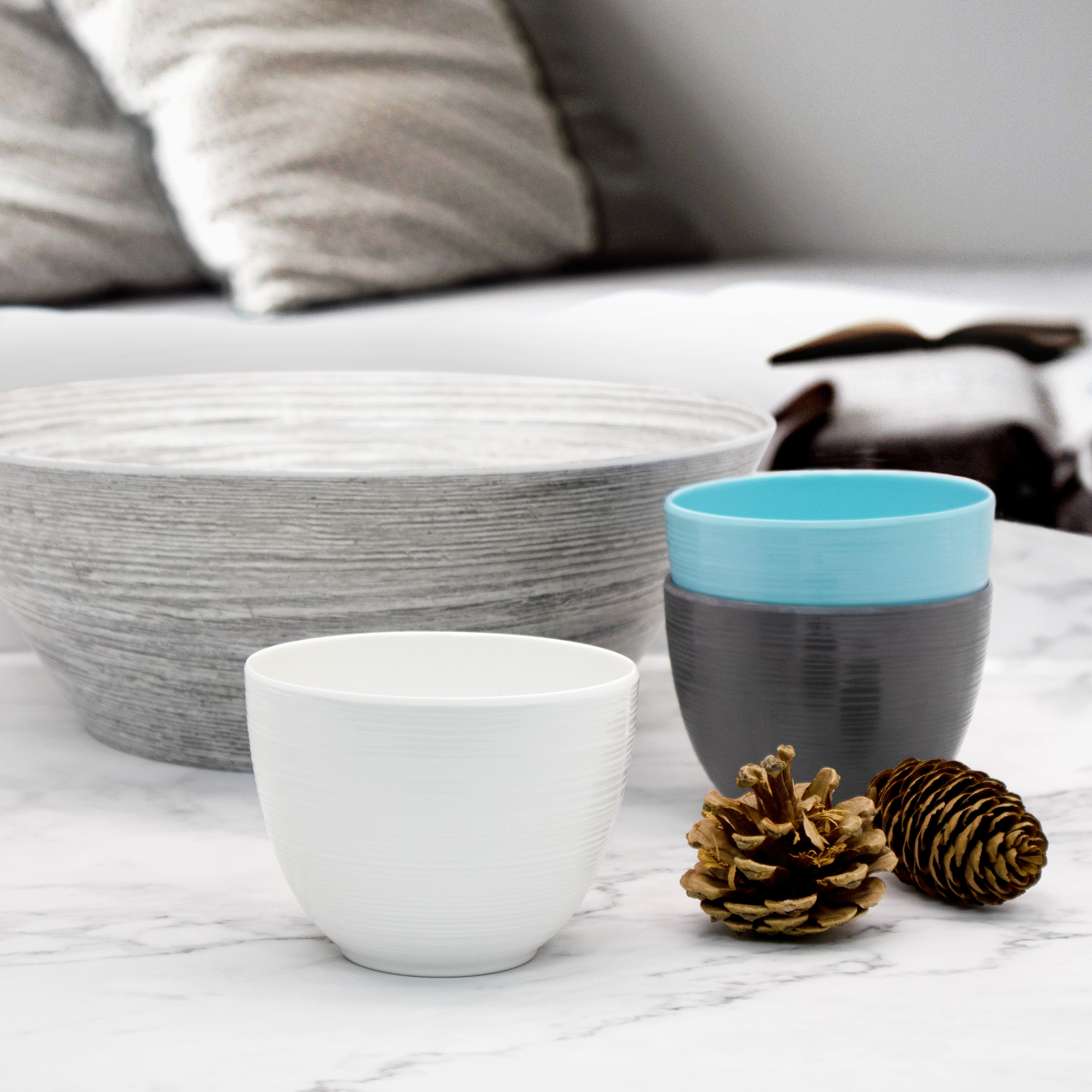 Zak Style Serving and Dip Bowls, Assorted Colors, 4-piece set slideshow image 6 Zak Style Serving and Dip Bowls, Assorted Colors, 4-piece set slideshow image 6