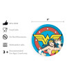 DC Comics Dinnerware Set, Wonder Woman, 3-piece set slideshow image 8 DC Comics Dinnerware Set, Wonder Woman, 3-piece set slideshow image 8