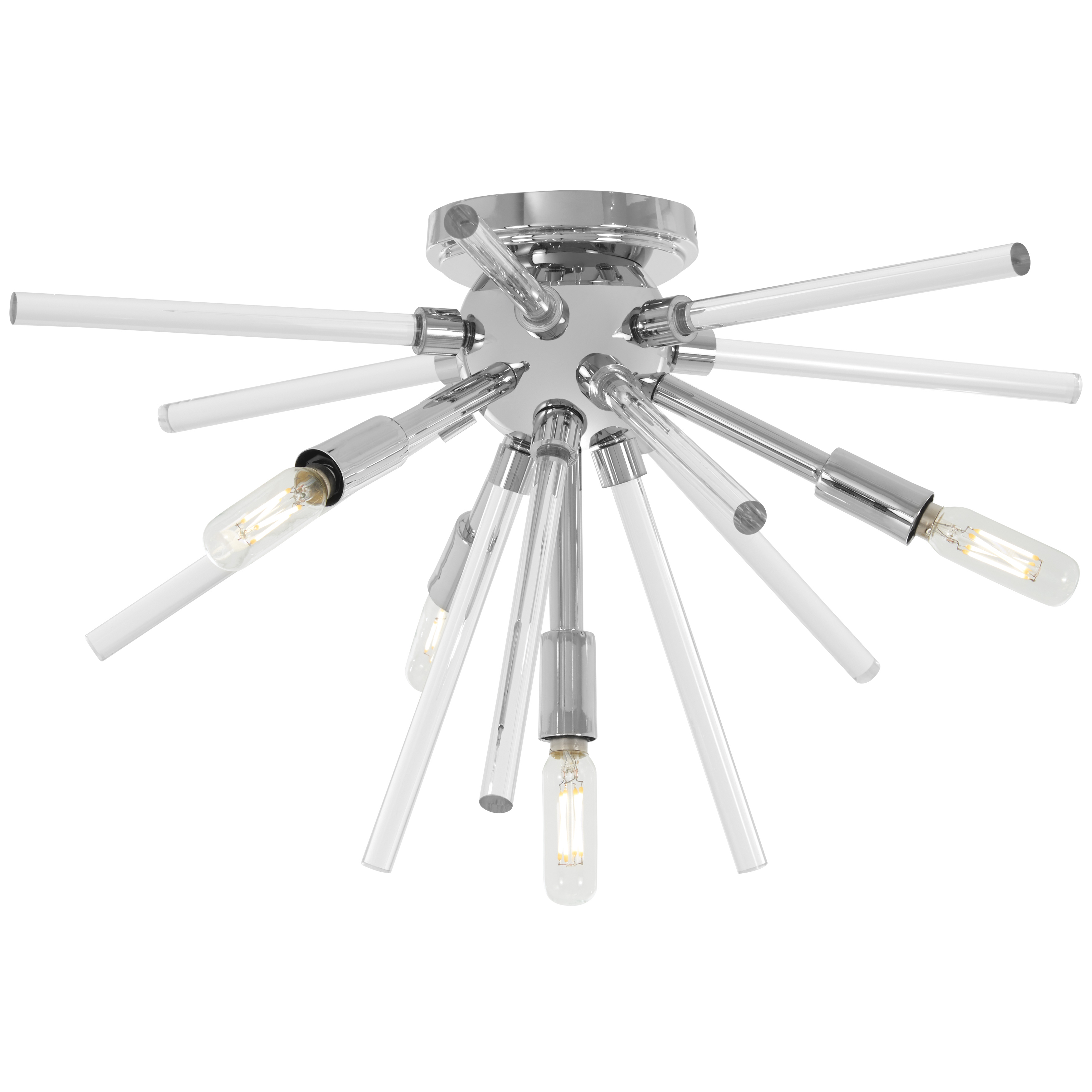 Spiked - 4 Light Flush Mount