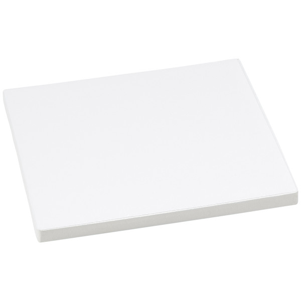 8" Square White Foil Cake Board
