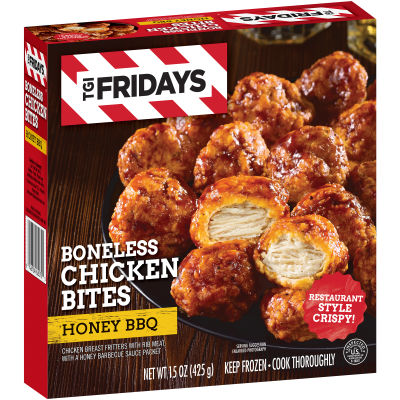 TGI Fridays Honey BBQ Boneless Chicken Bites, 15 oz Box