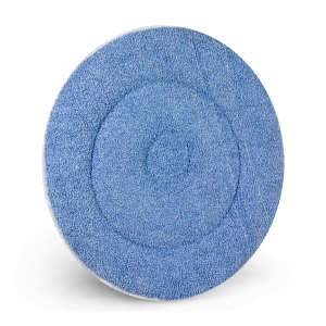 Hillyard, 17", Blue, Microfiber, Carpet Bonnet