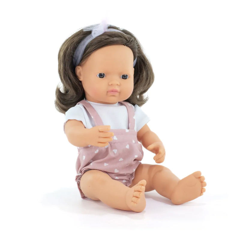 My Friends & Me Baby Doll, Brunette Girl, 15", Boxed