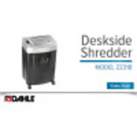 Dahle PaperSAFE® 22318 Shredder Video