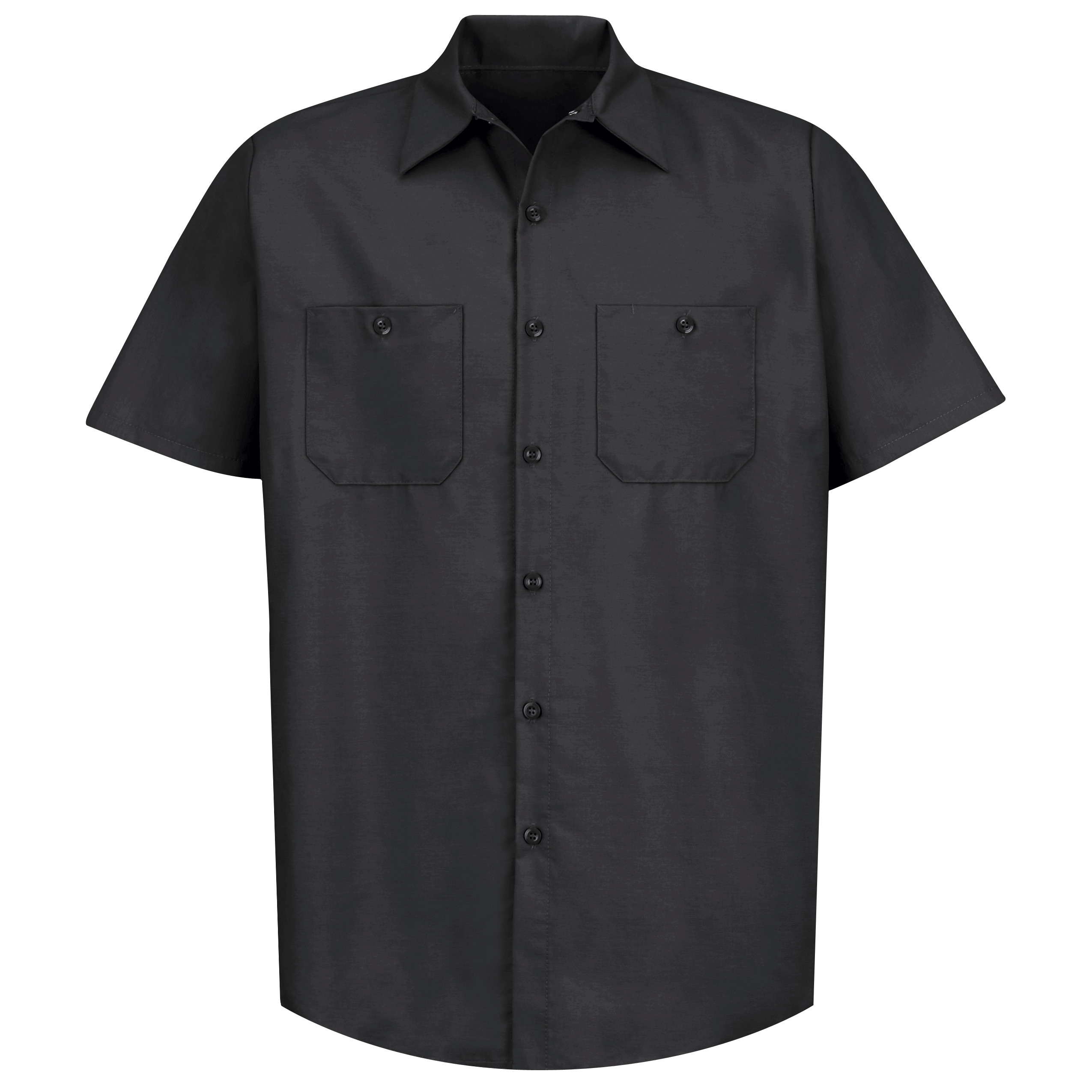 Men‘s Short Sleeve Industrial Work Shirt-Red Kap