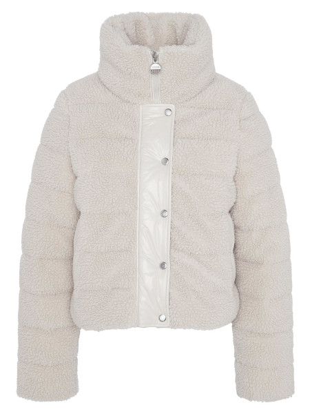 Franchesca Fleece Quilted Jacket Franchesca Fleece Quilted Jacket