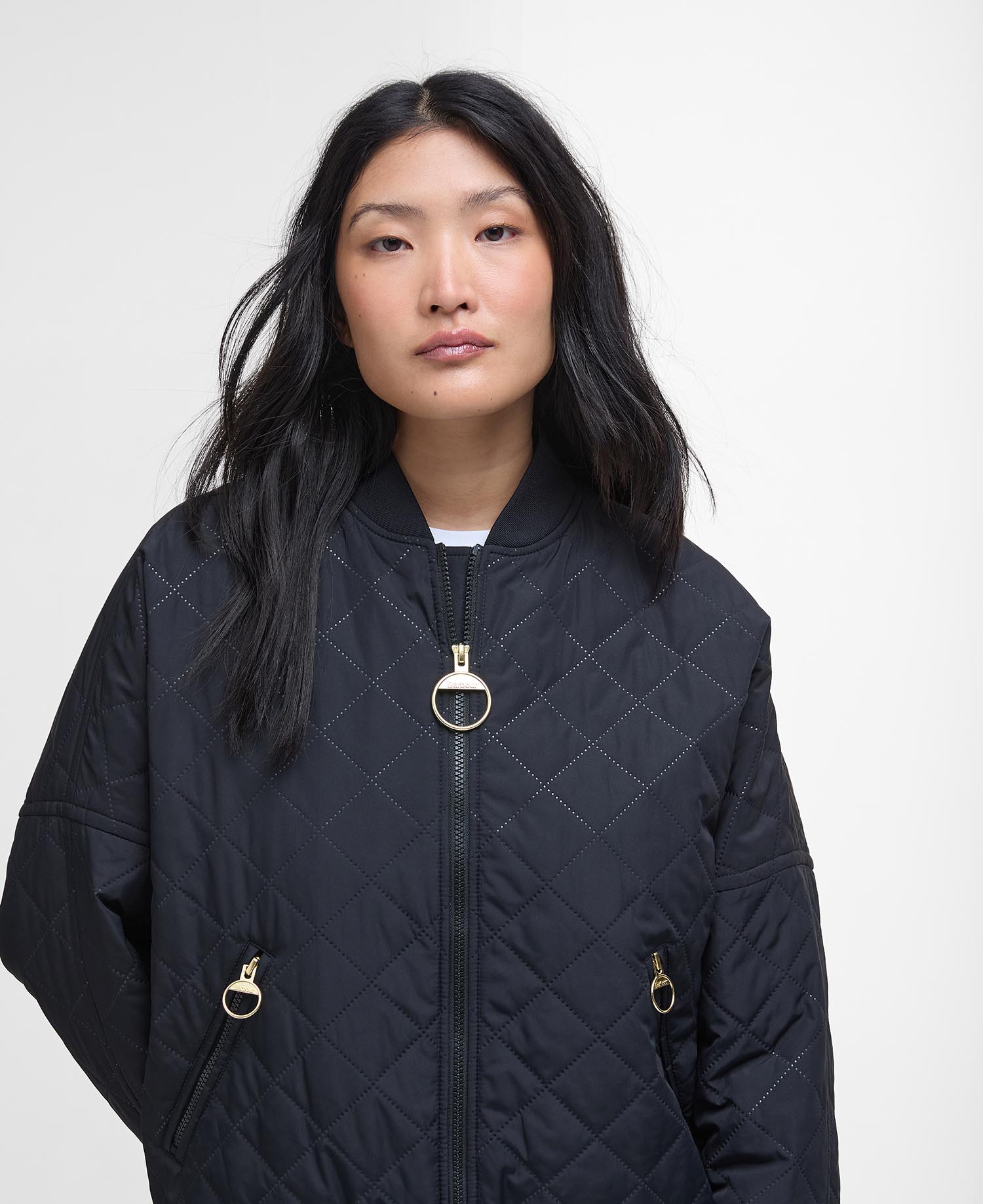 Emlyn Quilted Bomber Jacket image number 3