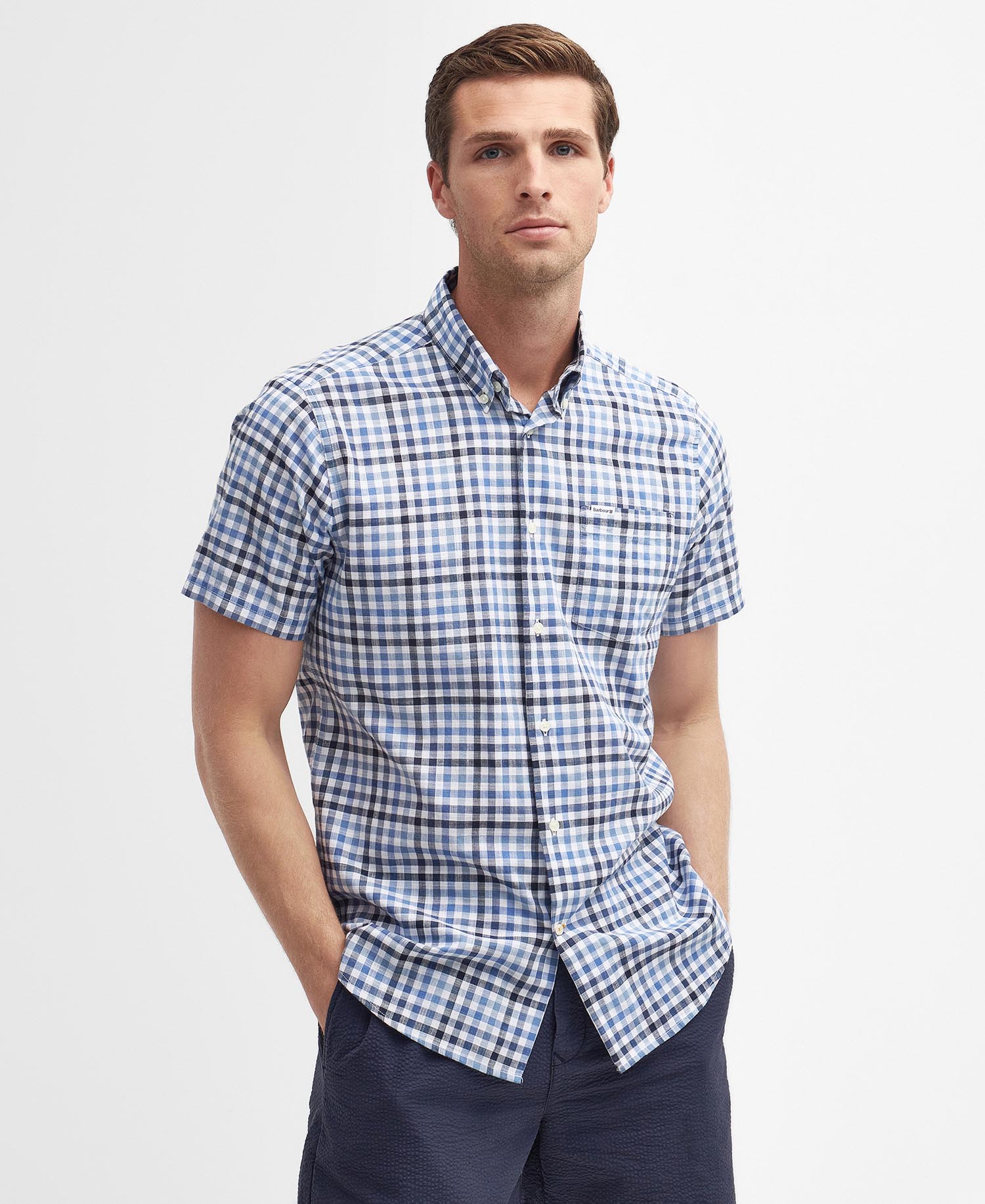 Kinson Tailored Short-Sleeved Shirt image number 0