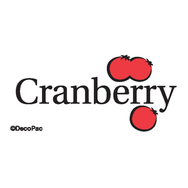 Cranberry Promotional Label
