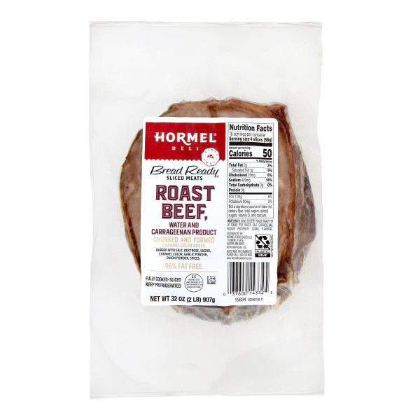 BREAD READY(r) Roast Beef, .5 oz slices, 6/2 lb . C1CB - Front Center Inner Pack (Hi Res)