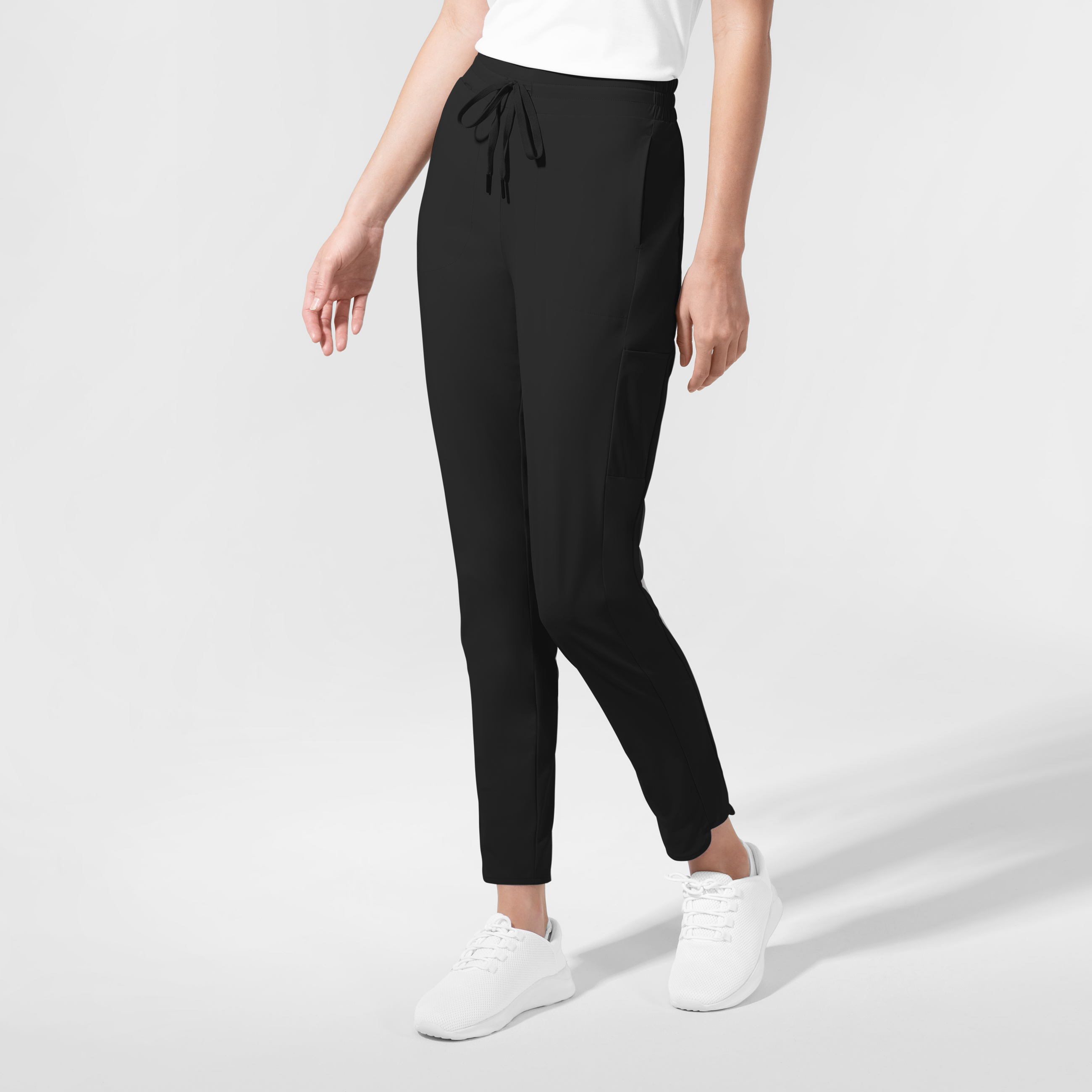 AURA Women‘s Glide Mid Rise Tapered Scrub Pant-Wonder Wink