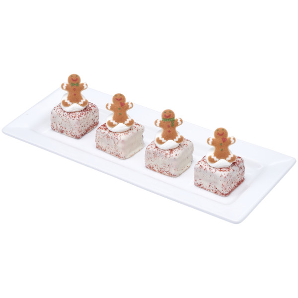 Gingerbread Man Assortment - Red 3 Free Dec-Ons® Decorations