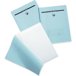 Examination Blue Book, 16 Pages, 3/8 in ruled, 8-1/2" x 11", 1 Book