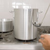 16-quart Arkadia™ aluminum stockpot in natural finish