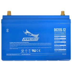 Fullriver Battery, DC115-12 Premium Deep Cycle AGM Battery