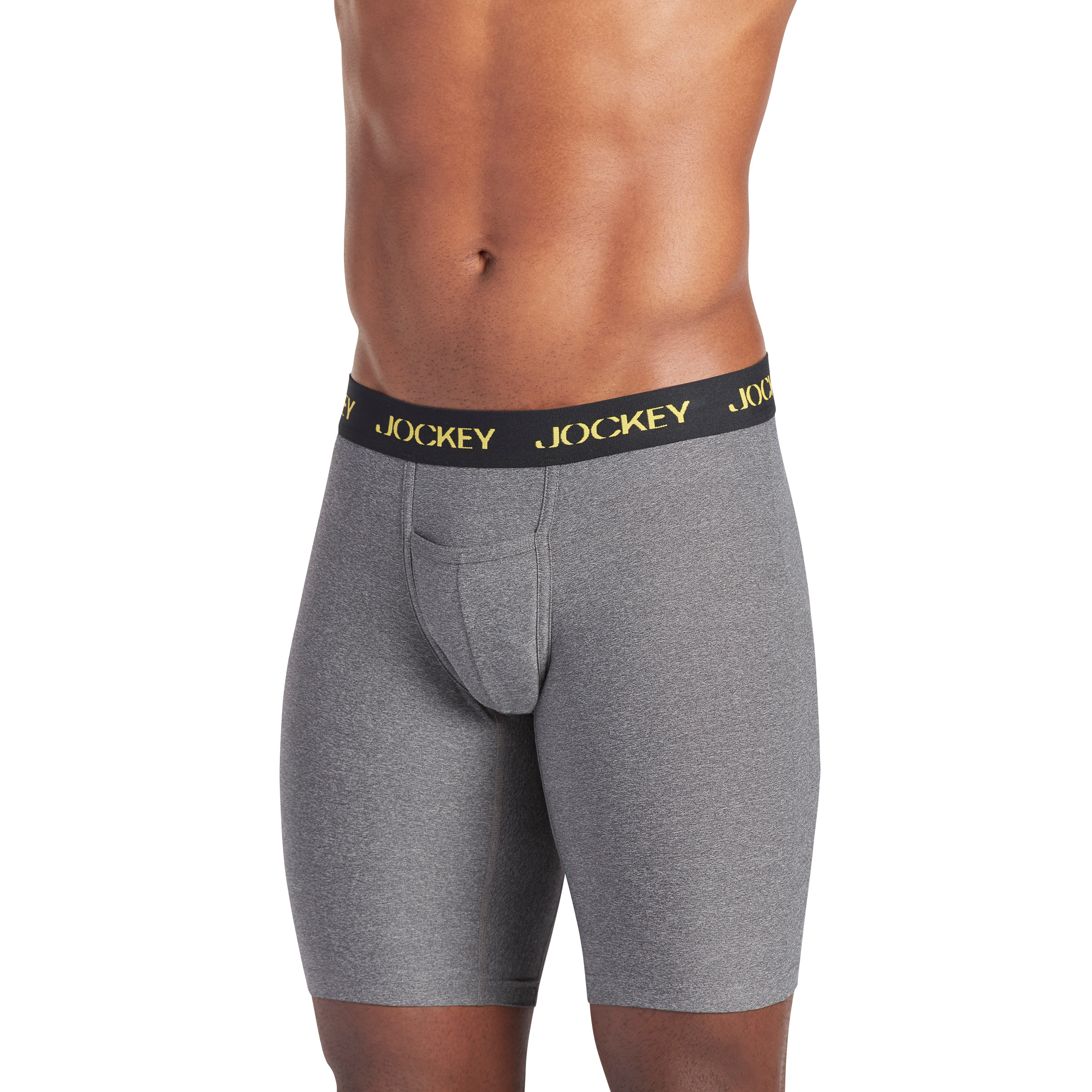 Jockey Sport Men's Microfiber 10" Midway Brief - Picture 16 of 35
