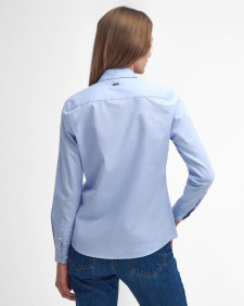 Derwent Regular Long-Sleeved Shirt Pale Blue-Hessian Tartan