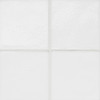 Elevations White Non-Irid 1-1/4×5 Mini Extrados Decorative Tile