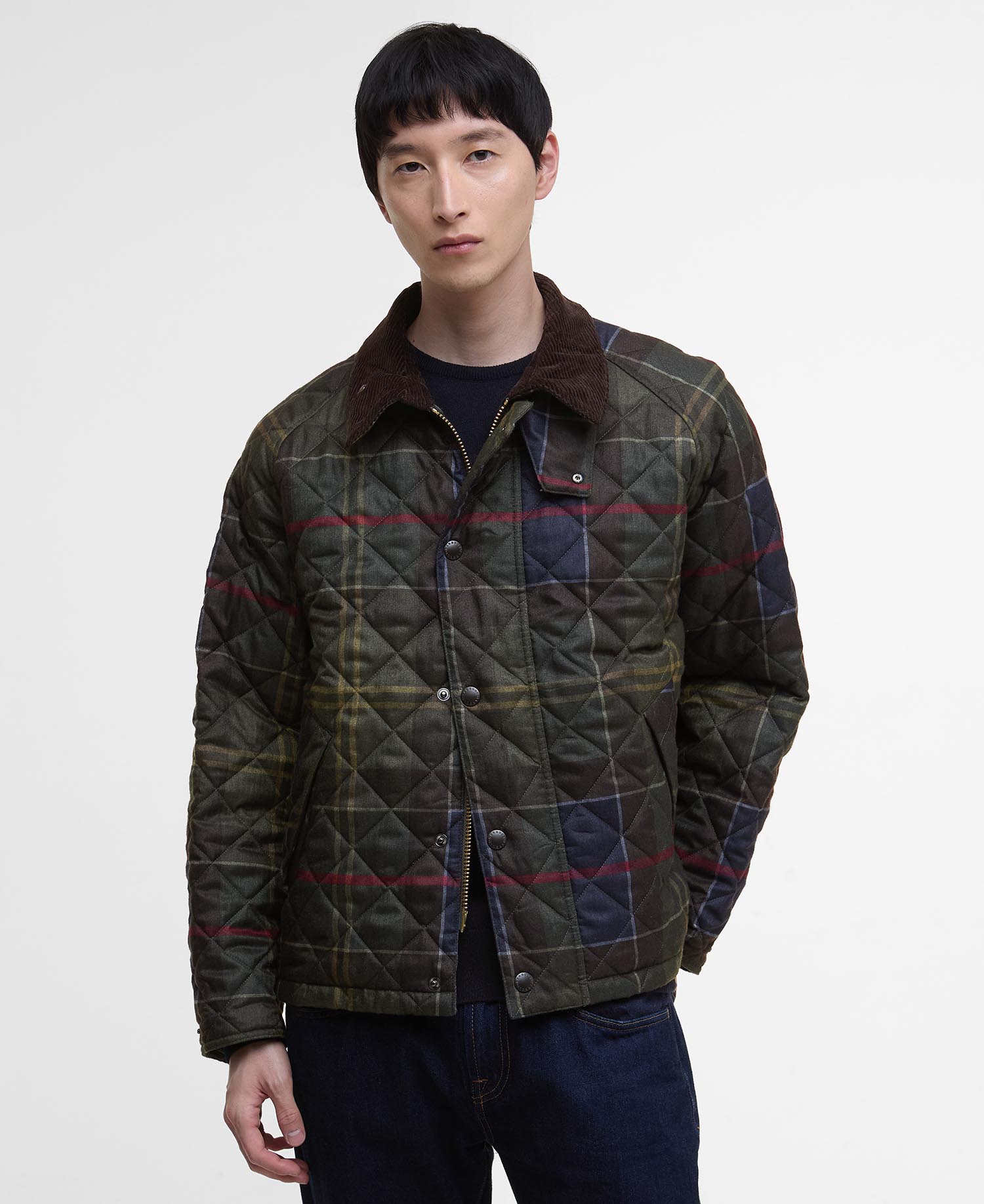 Tartan Transport Quilted Jacket image number 0