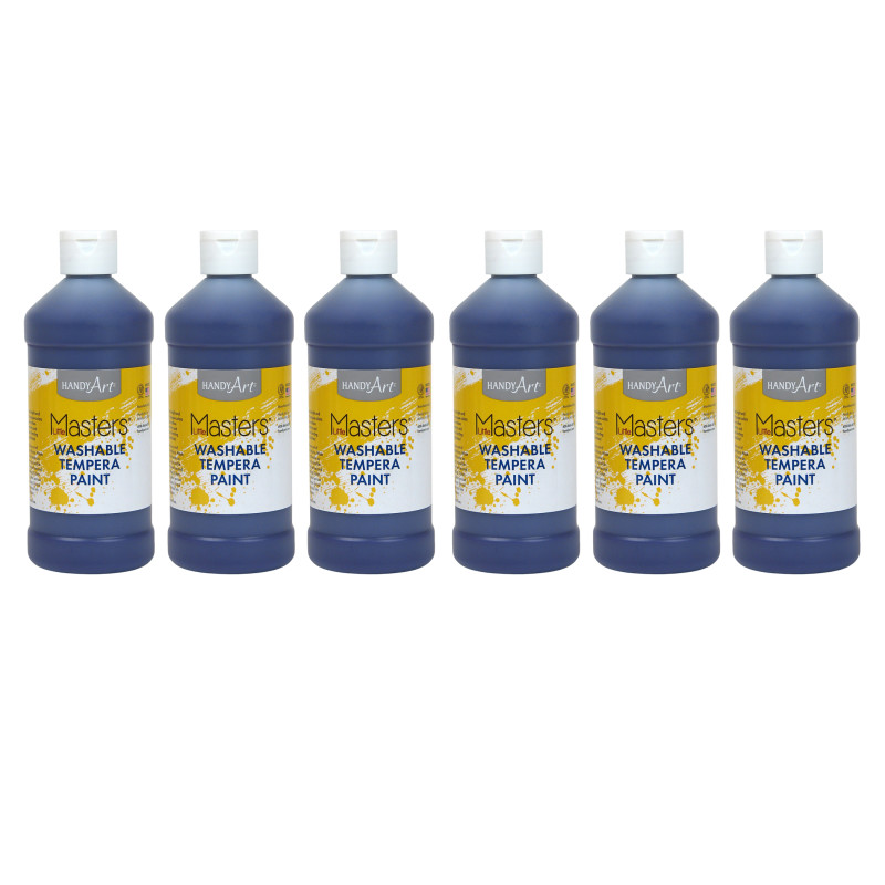 Little Masters™ Washable Paint, Violet, 16 oz., Pack of 6