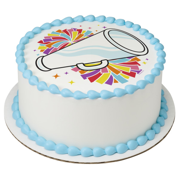Cheer Megaphone PhotoCake® Edible Image®