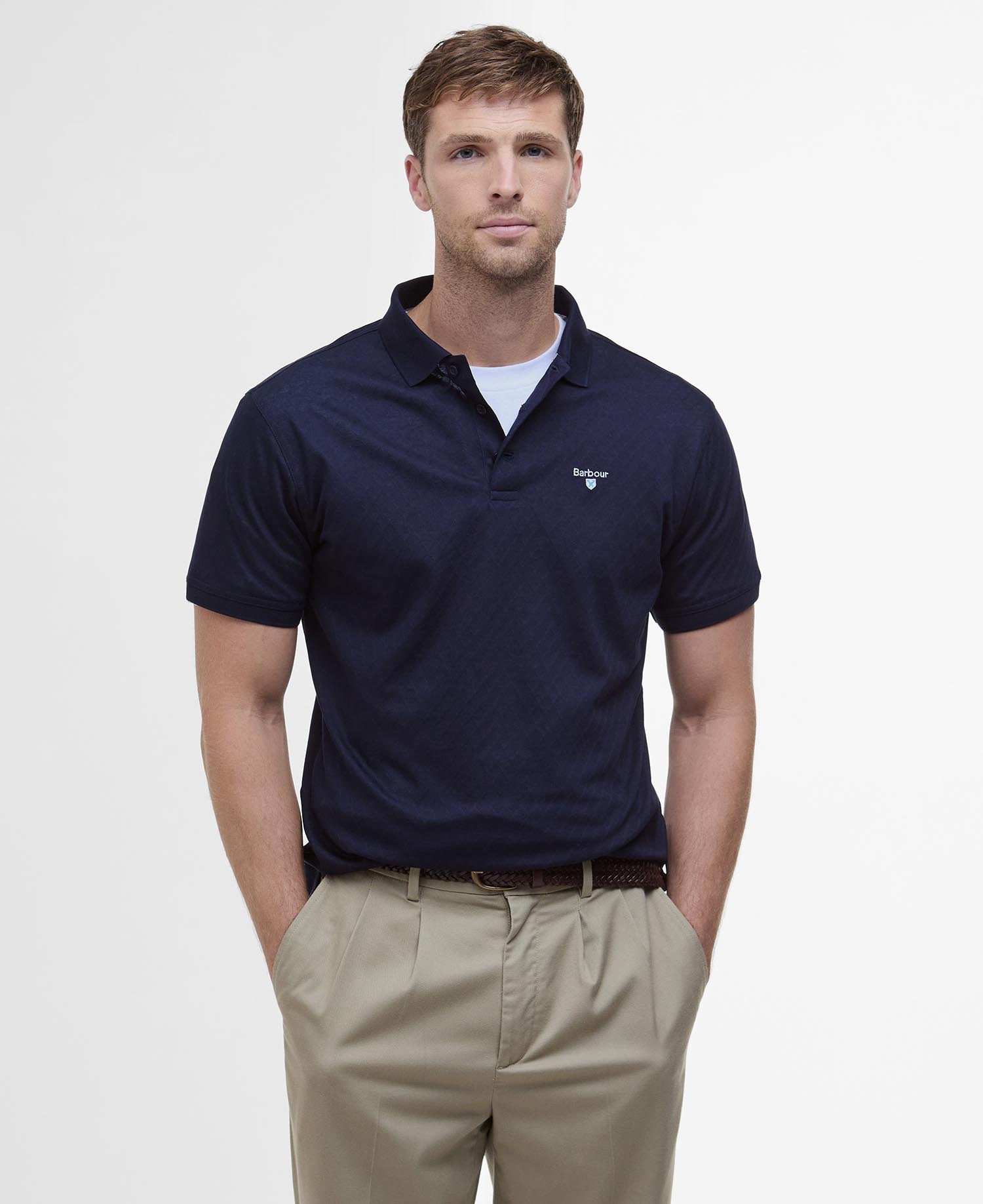 Polo Sutton leggermente aderente image number 0