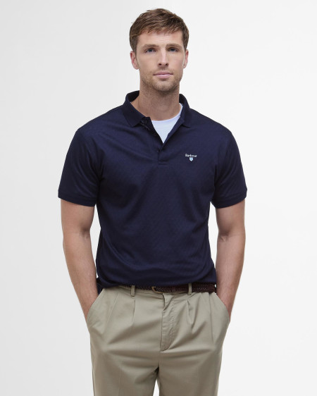 Polo Sutton leggermente aderente