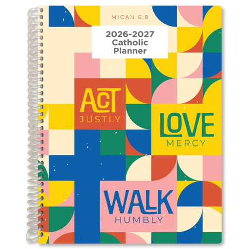 Student Catholic Planner NAB Large Secondary August 2026 - July 2027