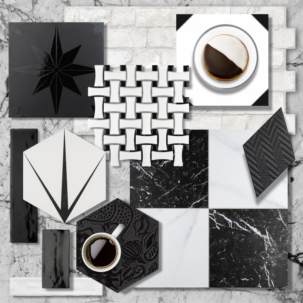 Sample – Chelsea Black Porcelain Floor and Wall Tile