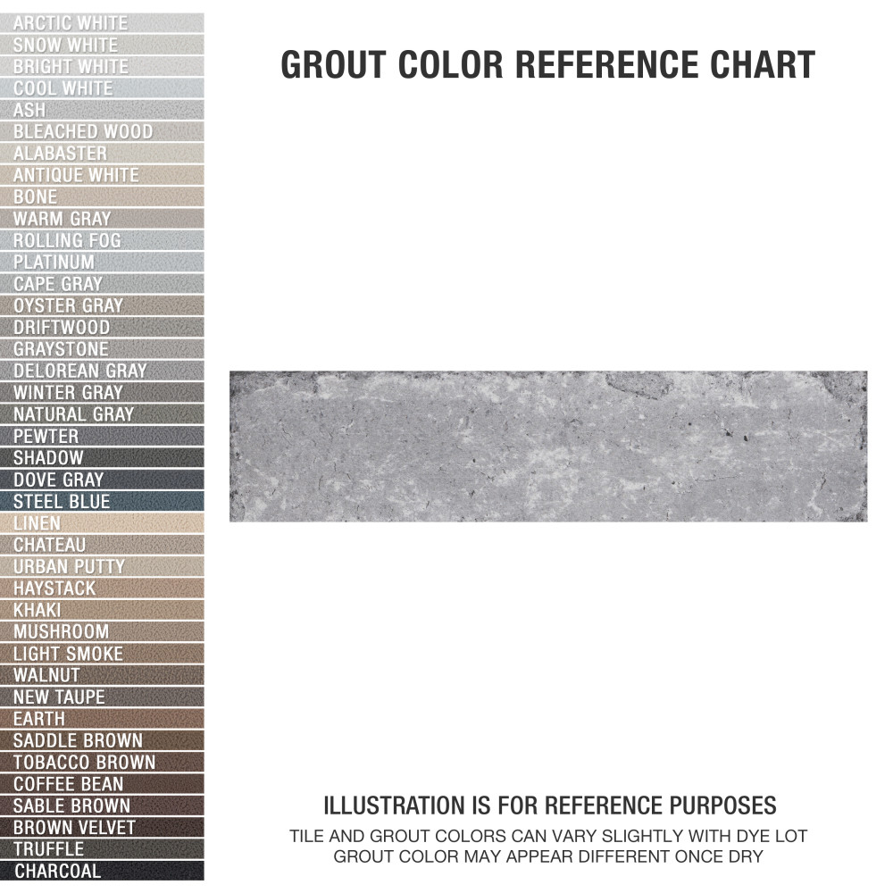 Brickyard White 3 in. x 11-3/4 in. Porcelain Floor and Wall Tile