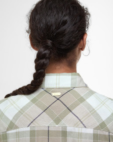 Agnes Midi Dress Rosemary Tartan