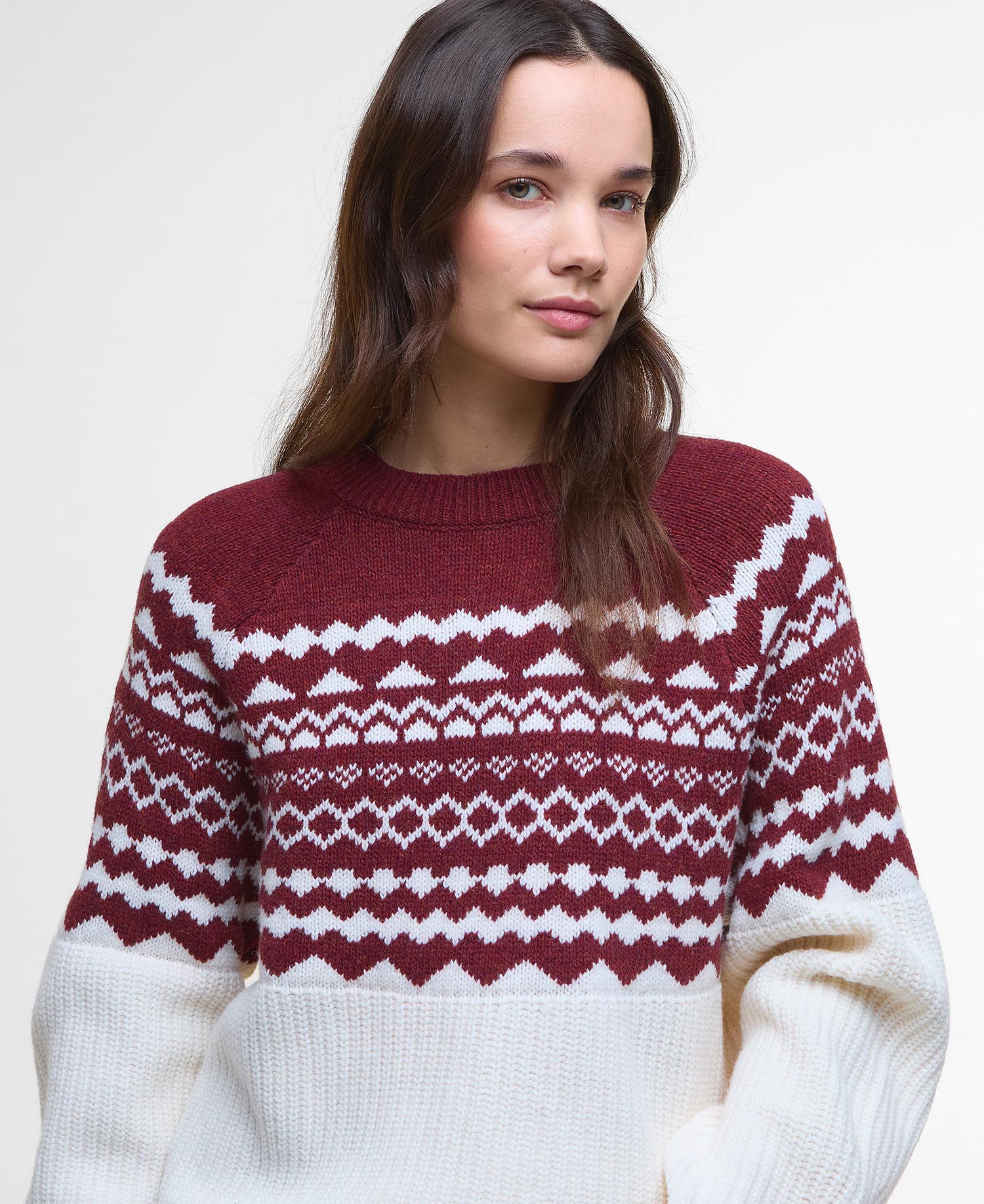 Mabel Fair Isle Crew Neck Jumper image number 3