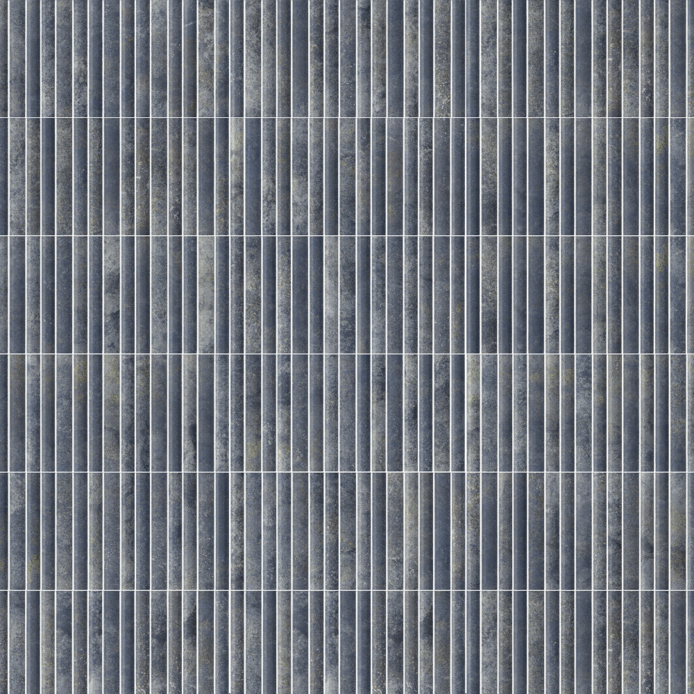Rubik Azul 5-7/8 in. x 11-3/4 in. Ceramic Wall Tile