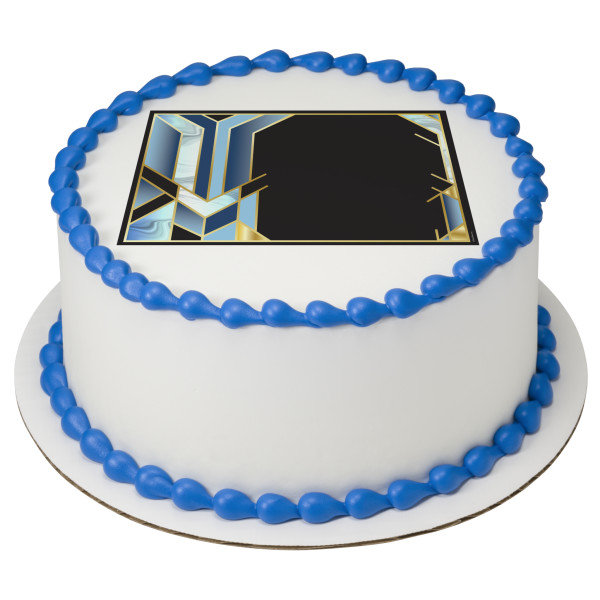 Midnight Elegance PhotoCake® Edible Image®