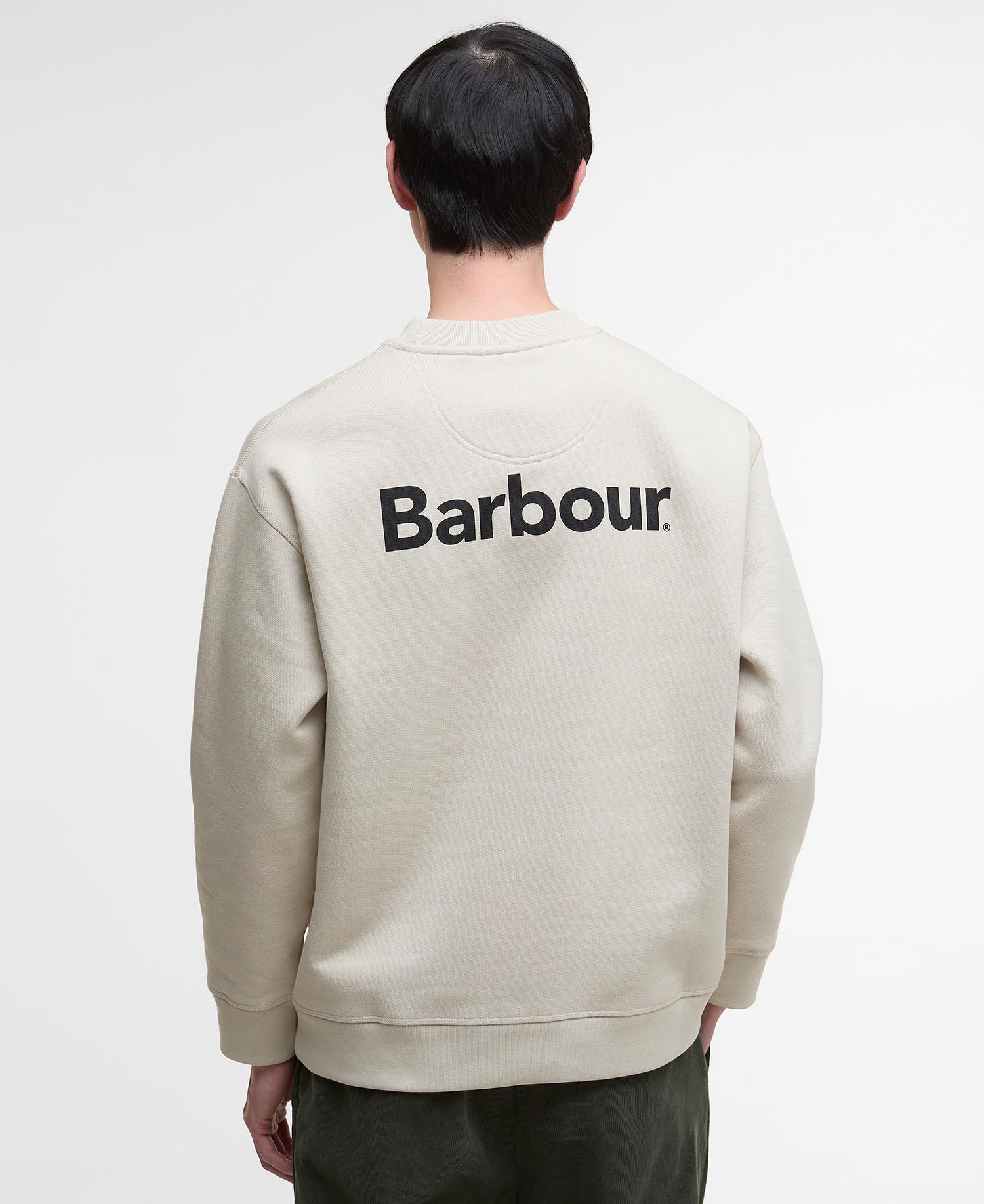 Brushed Nicholas Oversized Crew Neck Jumper image number 2