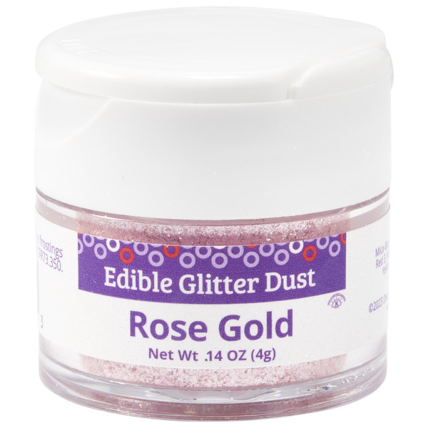 Rose Gold Dust 4g Edible Glitter