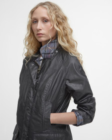 Beadnell® Waxed Jacket Classic Black